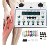 Appareil électrique d'acupuncture à impulsion - 6 canaux de sortie, masseur de physiothérapie et appareil d'électrothérapie pour soulager la douleur