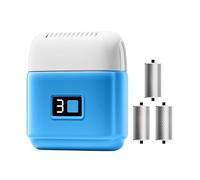 Appareil électrique de réparation et de meulage des pieds avec trois têtes, extracteur de callosités des pieds, machine à éliminer les callosités des pieds, broyeur électrique de pied, chargement USB