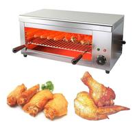 Appareil Électrique Multifonction (Grill, Plancha, Raclette) - 2000W, 30L, 4 Grilles Réglables, Thermostat Précis, Cuisson Sans Fumée, Petit Électroménager Compact