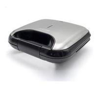 Appareil électrique pour 2 Sandwiches en forme de triangle, plaques antiadhésive,, MOP-19M, 750, Noir/Argent
