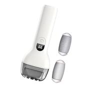 Appareil électrique pour enlever les callosités avec 3 rouleaux de lime à pied rechargeable pour peaux mortes et pieds lisses