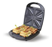 Appareil électrique XL pour 4 sandwiches, plaques triangulaires anti-adhésives 1