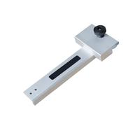Appareil expert de mesure d ' angle en métal avec piste de guidage quadrilatérale pour des applications précises d ' artisanat et de construction