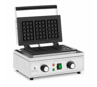 Appareil ? gaufre - 3 Gaufres belges - 1500 W - 50 - 300 ?C - minuterie 0 - 5 min - Royal Catering