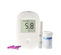 Appareil GlycéMie, Oxymètre de Doigt, Glucomètre Minimalement Invasif Portable, Lecteur de Glycémie Indolore avec Affichage LED, Mesure Rapide De 5-8 Secondes, Pour Un Usage Domestique Et ExtéRieur
