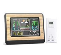 Appareil intelligent de centre météo domestique adapté pour le suivi de l'environnement, prévision précise du climat et mesure de l'humidité, hygromètre numérique thermomètres