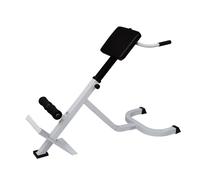 Appareil machine entraînement exercices Blanc / Noir Acier robuste#FE vidaXL