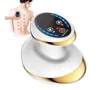 Appareil Massage Cellulite 4 En 1, Palper Rouler Anti Cellulite, Vide Gua Sha éLectrique, 6 Niveaux De Puissance D'Aspiration Et 6 RéGlages De TempéRature (or)