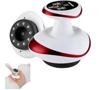 Appareil Massage Cellulite 4 En 1, Palper Rouler Anti Cellulite, Vide Gua Sha éLectrique, 6 Niveaux De Puissance D'Aspiration Et 6 RéGlages De TempéRature (rouge)