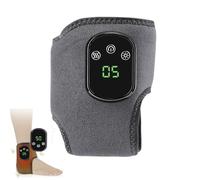 Appareil Massage Des Pieds, Enveloppe Chauffante Pour Les Chevilles, Masseur De Cheville Sans Fil Avec 5 Réglages Chaleur, Coussin Chauffant Cheville Rechargeable, Masseurs Pied Avec 3 Modes Vibration