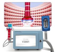 Appareil Massage Fractionné/énergie/chaud/froid Avec 3 Poignées Et 7sondes, Modes Et Énergie Réglables, Pénétration Profonde Dans Le Fascia, Non Invasif,soulagement Douleur Et Modelage Corporel