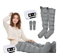 Appareil Massage Jambes︱Pressothérapie Machine De Drainage︱Masseur à Compression d'Air Pour Jambes/Taille︱ Lymphatique De Pression d'Air Soulager La Douleur