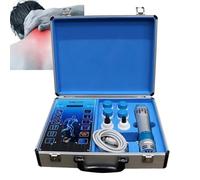 Appareil massage ondes de choc, traitement ED, douleurs articulaires, récupération rapide, 7 embouts, 16 vitesses, 12 énergies, physiothérapie sportive, design ergonomique, portable
