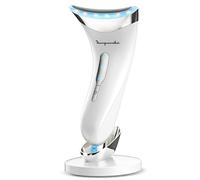 Appareil Massage Visage Anti Rides: Masseur Facial Double Menton de Beauté Electrique avec Lifting EMS Massage Thermique à 45℃ - 3 Modes LED Appareil de Beauté - Raffermissement du Visage et du Cou