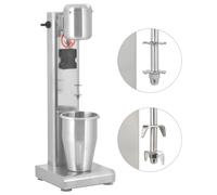 vidaXL Appareil Milkshake Acier Inoxydable 1L Cuisine Mixeur Boissons Cocktail