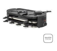 Appareil multifonction Livoo DOC337 1600 W 6-8 personnes Raclette Pizzas Crêpes Noir