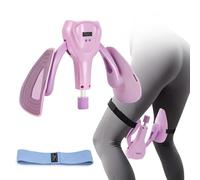 Appareil Musculation Périnée Kegel, Musculation Fessiers Cuisses, Intensité Réglable, Set Bande de Résistance, Sport Maison pour Homme et Femme