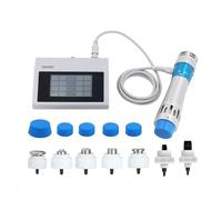 Appareil Onde de Choc Kine, Machine Thérapie Onde de Choc, ED Portable Shockwave Therapy Machine, Masseur Electrique Musculaire Énergie 10-300MJ, Soulagement de la douleur