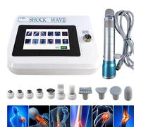 Appareil ondes de choc kiné, Machine de thérapie par ondes de choc, Multifonctionnel Extracorporel dysfonction érectile Traitement Stimulateur Musculaire électrique avec 11 Têtes De Massage