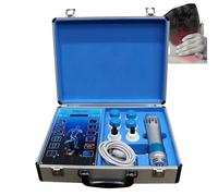 Appareil ondes de choc portable, traitement ED, douleurs musculaires, récupération sportive, pistolet massage pro, 16 vitesses, 12 niveaux, physiothérapie, mallette incluse, 7 têtes
