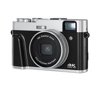 Appareil photo 4K / 48MP / Zoom 16X / Autofocus / Anti-tremblement Black