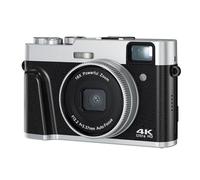 Appareil photo 4K / 48MP / Zoom 16X / Autofocus / Anti-tremblement Black