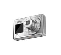 Appareil Photo Numérique 4K HD 60MP Double Écran Zoom Optique 10x Stabilisation Argent YONIS