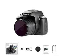 Appareil photo 68 MP avec écran rotatif à 180 degrés de 7,1 cm, zoom numérique 28x et enregistrement vidéo 4K compatible avec les fichiers MOV (D)