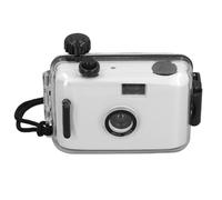 Appareil Photo à Film Jetable 35 Mm, Appareil Photo Rétro à Usage Unique avec Objectif 28 Mm F/9, Appareil Photo Vintage Léger et Réutilisable pour Enfants (Noir et Blanc)