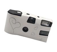 Appareil photo à usage unique 27 feuilles 35 mm Utilisation unique pour événement spécial Clignotement instantané inclus Appareil photo ABS jetable