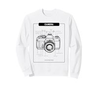 Appareil Photo analogique My Heart Beats (Retro Graphic) Sweatshirt