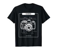 Appareil Photo analogique My Heart Beats (Retro Graphic) T-Shirt