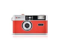 AgfaPhoto - Appareil photo argentique réutilisable 35 mm Rouge