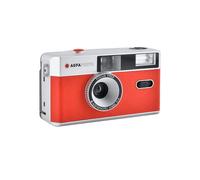 Appareil photo argentique - AGFAPHOTO - Compact 35mm - Rouge - Réutilisable - Flash intégré
