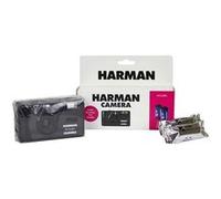Appareil photo rechargeable HARMAN + 2 films Kentmere N&B 36 poses - Noir