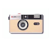 AgfaPhoto - Appareil Photo Analogique Réutilisable - Finition Beige Classique - Idéal pour Immortaliser des Moments Intemporels