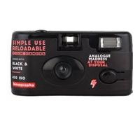 Appareil photo argentique jetable et rechargeable 24x36 Lomography Simple Use Reloadable Camera Noir & Blanc - Réutilisable Noir G