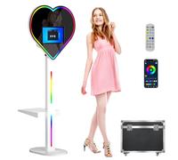 Appareil photo avec étui de transport, 108 papiers photo de 15,2 cm, écran tactile de 15,6 cm, 8 Go de RAM, 256 Go SSD, application/télécommande pour fêtes et mariages