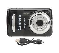 Appareil photo avec zoom optique 16x, capteur 16MP et écran LCD 2,4 pouces Black