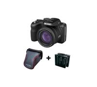 Appareil photo Bridge KODAK AZ425 Black + 1 Batterie + Etui