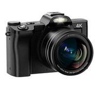 Appareil photo bridge SZSMART DC201A 4K 48MP automatique 16X zoom 3,7 pouces écran - noir Noir G