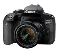 Appareil photo CANON 800D 18-55 ISSTM - 24,2 MP - Processeur Digic 7 - Noir