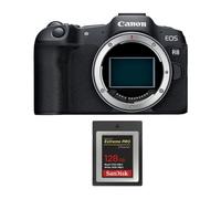 Appareil photo Canon EOS R8 + carte SanDisk 128 Go Extreme Pro CF CFexpress Type B