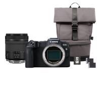 Appareil photo Canon EOS RP + objectif RF 24-105mm IS STM + sac à dos + carte SD + batterie de rechange