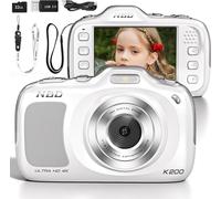 Appareil Photo Compact 64MP - 120g - Autonomie Étendue avec Filtres Intégrés - WIFI - Parfait pour les Débutants et les Réseaux Sociaux