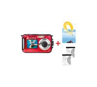 AGFA PHOTO Realishot WP8000 + 2 Batteries - Appareil Photo Numérique Étanche, 3m
