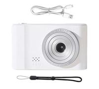 Appareil photo compact - Appareil photo numérique 4K, caméra haute définition avec mise au point automatique 4400W, appareil photo compact portable 4K 4400W UHD sans carte mémoire, Caméras de