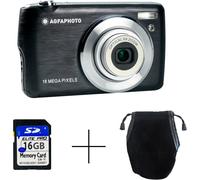 Appareil photo numérique compact AgfaPhoto Cam C8200 Noir + Etui + Carte SD 16GB | Comme neuf | Occasion ou Reconditionné, voir site marchand