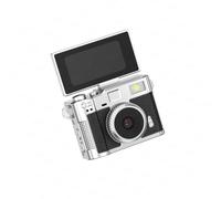 Appareil photo compact rétro avec écran d'aperçu et lumière de remplissage avant, porte-clés pour les moments photo quotidiens, porte-clés compact, écran d'aperçu, lumière de remplissage avant, poche