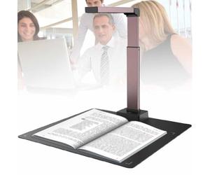 Appareil photo de documents, 20 MP A3/A4 HD Book Scanner avec mise au point automatique, sortie multi-format, synthèse avant et arrière, prise de vue continue intelligente